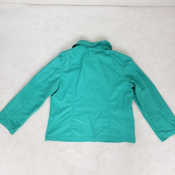 Chico's Lightweight Light Green Jacket - Picture 3 of 9